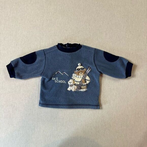 Vintage Baby Winter Crew Neck Sweatshirt - Picture 1 of 6